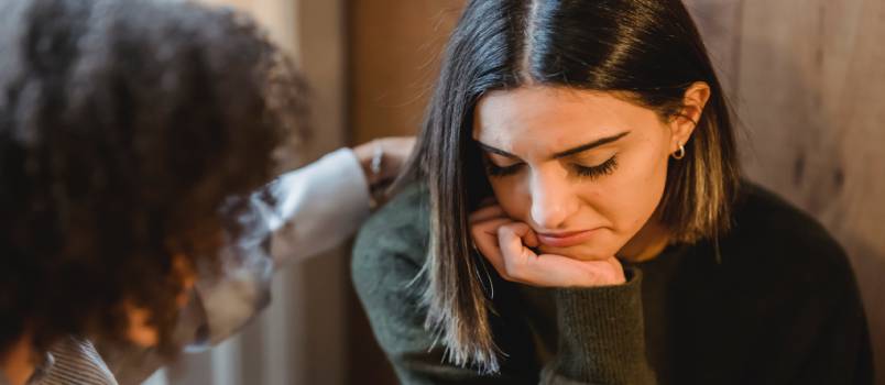 Depressed couple 